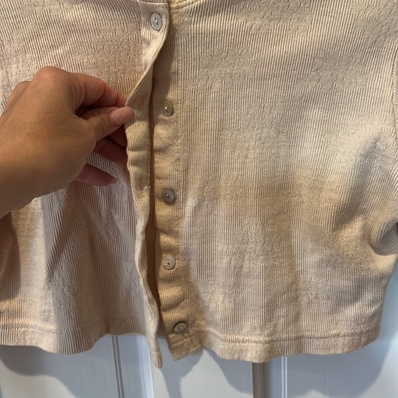 US BOYS large crop top cardigan. EUC - Picture 3 of 6